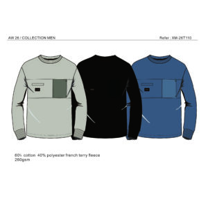 men sweatshirt xm 26t110